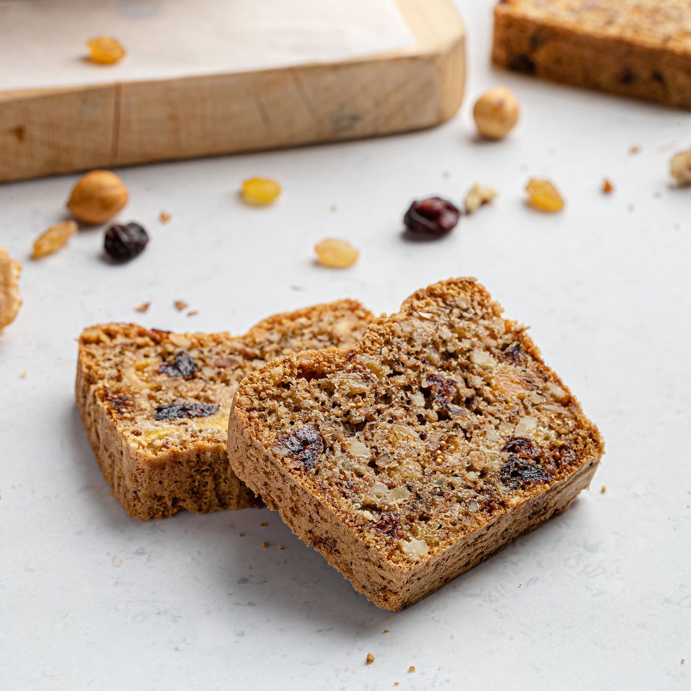 Dried Fruit Loaf Cake