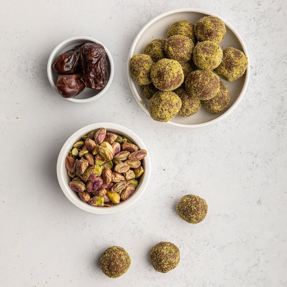 Pistachio Date Balls