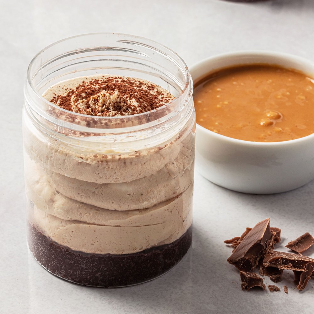 Keto Peanut Butter Cheese Cake Jar